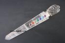 Crystal Quartz Chakra Buddha Wand